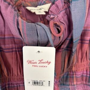 Lucky brand plaid dress